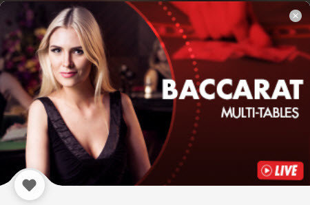 online Live Baccarat