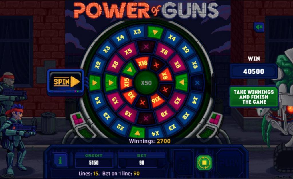 Mancala Gaming casino spellen | Power of Guns Dice | Rad van Fortuin - Wheel of fortune