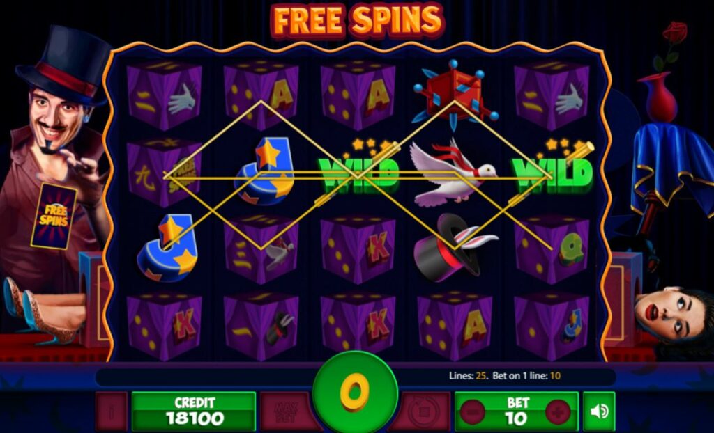 Supergame en Mancala Gaming presenteren Spins&Magic Dice - Spins&Magic Dice - Wilds